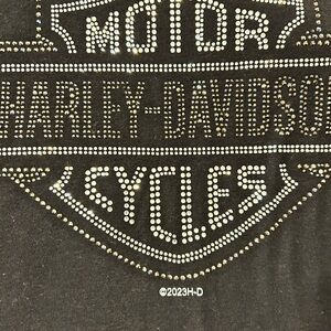 Harley-Davidson Black womens T-Shirt